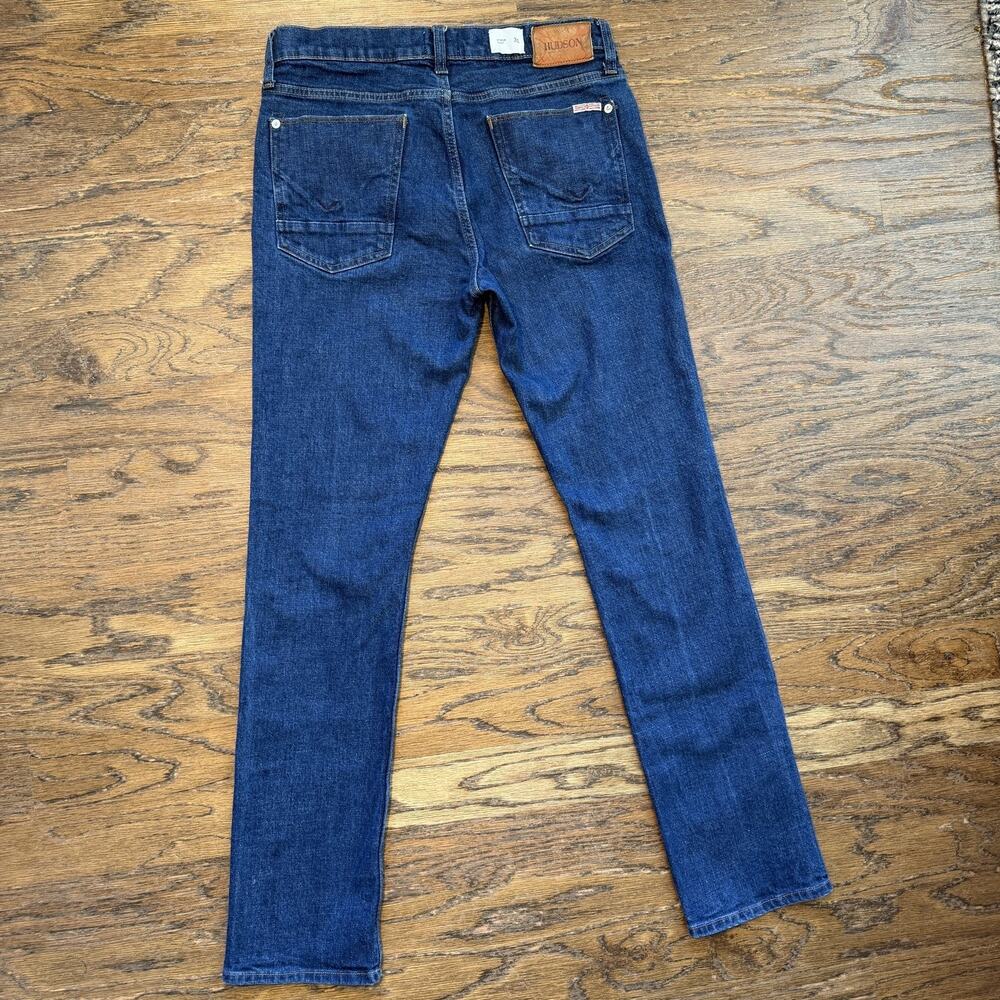 Hudson Byron Straight Leg Denim Jeans, Size 31 - Picture 2 of 16